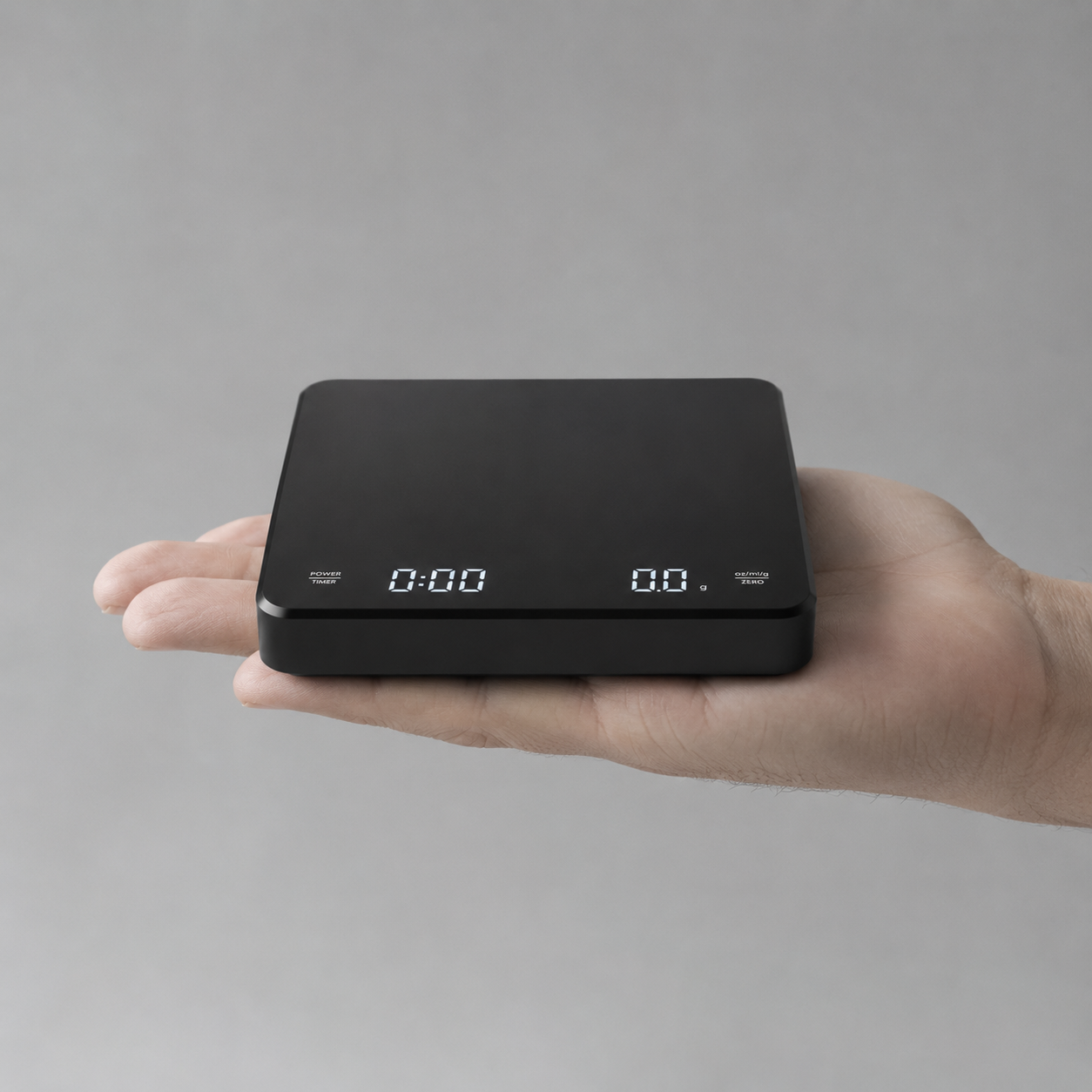Espressowaage mit Timer – 0,1 g Präzision