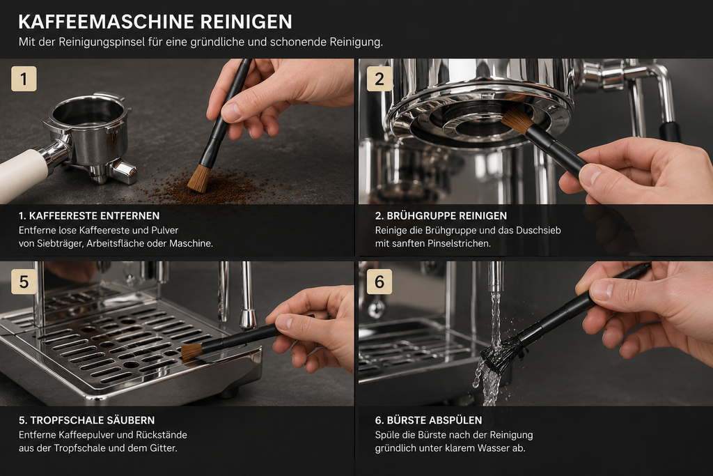 Doppelseitige Reinigungsbürste